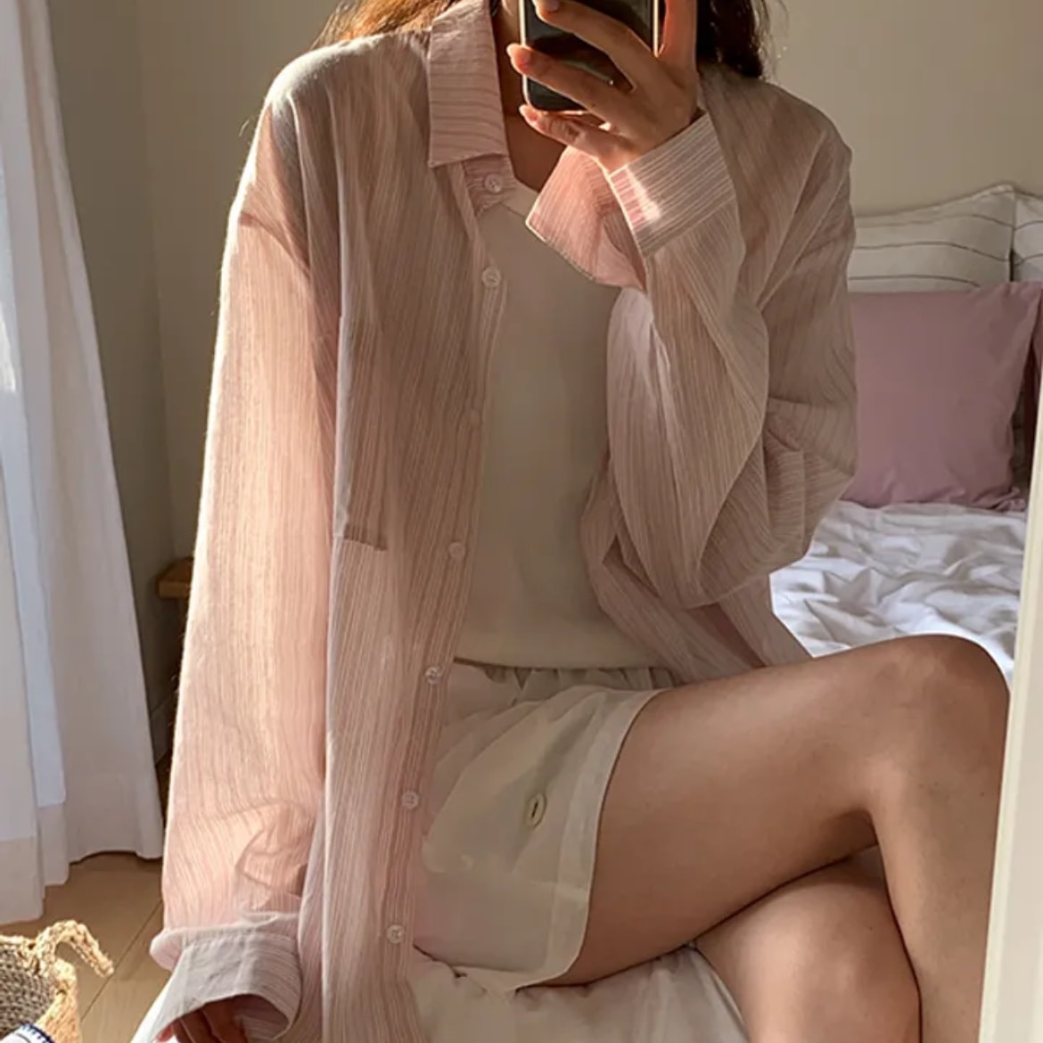 화이트 핑크 중에 골라줘!