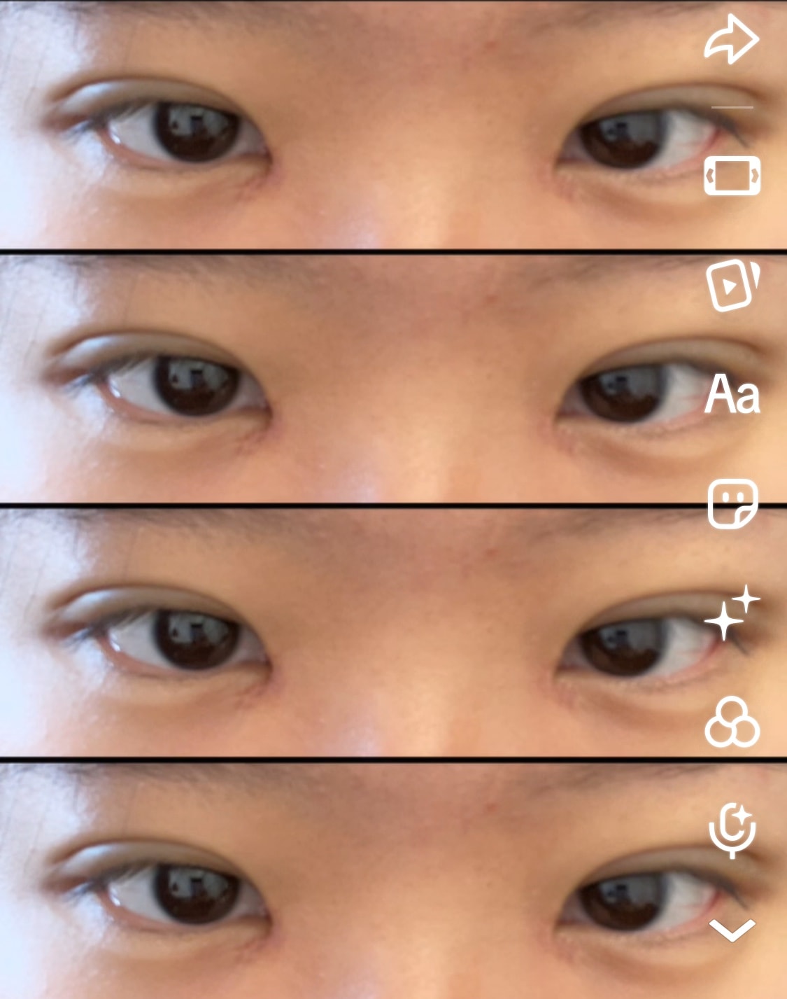 소세지눈일까..