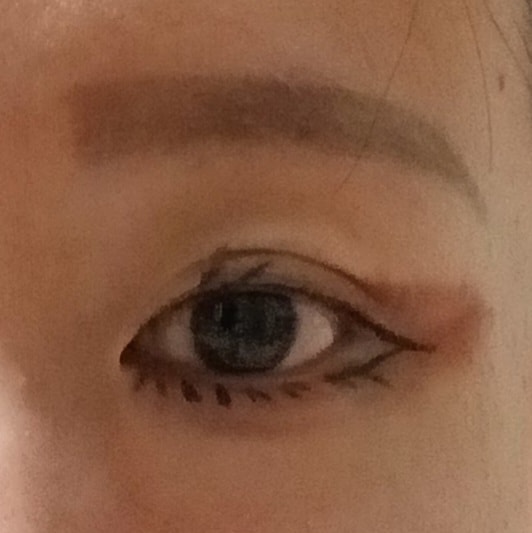 지뢰계 메이크업 따라해보려다 폭망!(*웃김 주의)