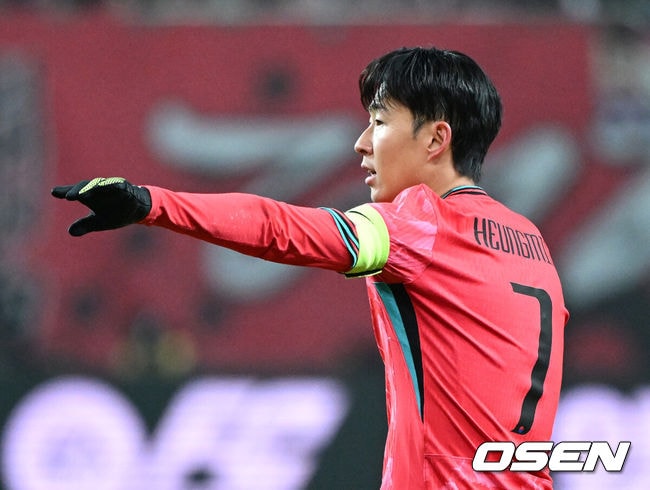 '필드골 0' 손흥민, 대표팀에서도 최전방 아닌 2선으로 갈까...'결과' 만드는 오현규가 경쟁 '선두'