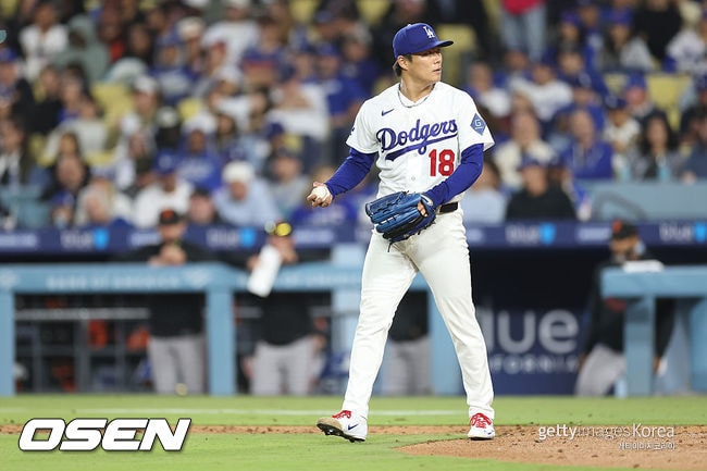 "늘 중요한 순간에 자기 몫 다한다" 호평 이어진다…'KKKKKKKKKK' 위력 보여준 작년 WS MVP, 로버츠가 인정한 가치