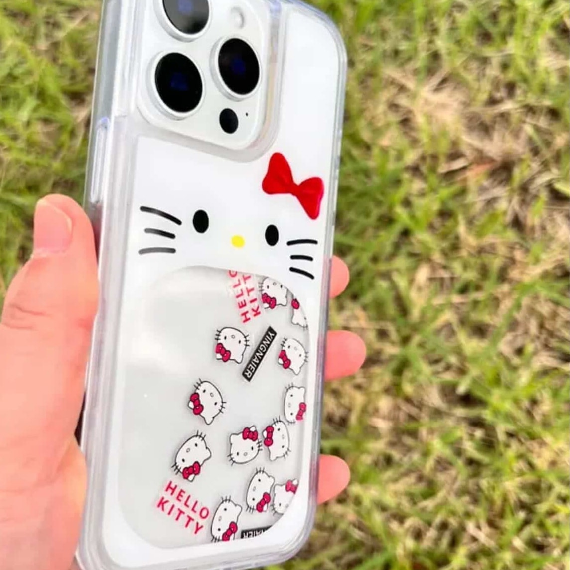 키티케이스 골라죠 왼쪽은 안에 키티움직여